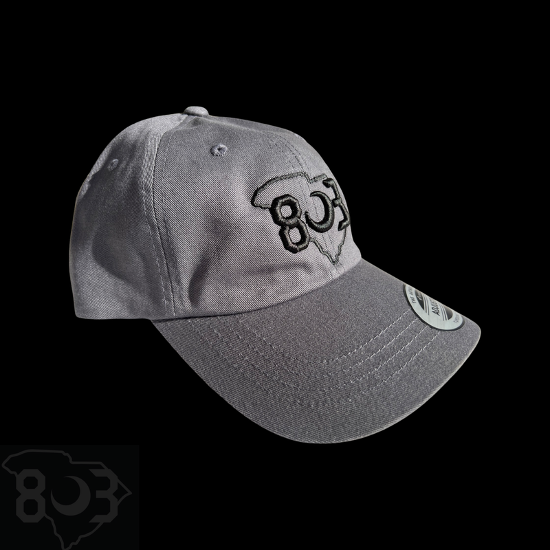 803 Yupoong Charcoal Adjustable Cleanup Hat