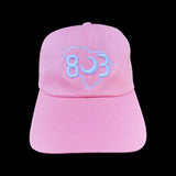 803 Yupoong Adjustable Pink Cleanup Hat