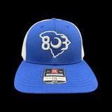 803 Richardson 115 Low Profile Royal Blue Trucker