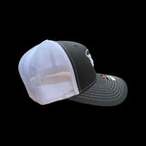 803 Richardson Charcoal - White Trucker