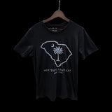 1776 SC State Vintage Black Unisex Premium Tee