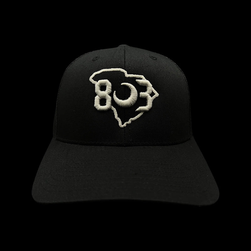 803 Yupoong Blackout Trucker