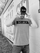 SCOLA Richardson Black-White Trucker