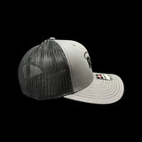 803 Richardson Charcoal Black Trucker Hat