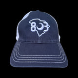 803 Richardson Navy White Cleanup Hat