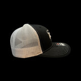 803 Richardson Black White Trucker Hat