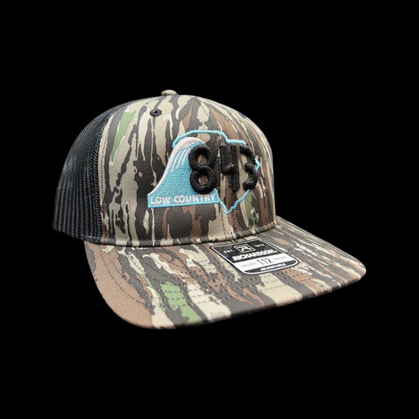 843 Lowcountry Richardson Realtree Original Black Trucker