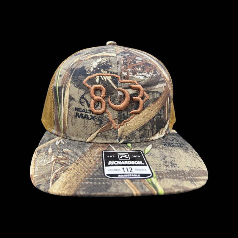 803 Richardson Realtree Max 5 Trucker