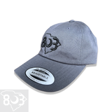 803 Yupoong Charcoal Adjustable Cleanup Hat