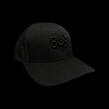 803 Yupoong Blackout Trucker