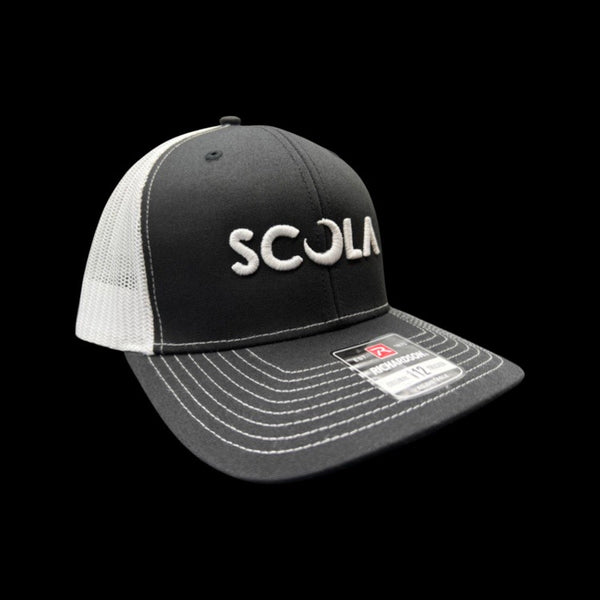 SCOLA Richardson Black-White Trucker