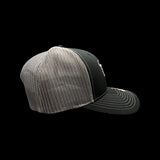 803 Richardson Charcoal Black Trucker Hat