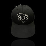 803 MADE IN USA Black-Silver Trucker