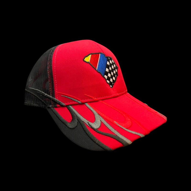 843 Racing DNA Red - Black Trucker