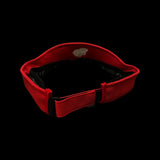 803 Flexfit Adjustable Visor - Red Black