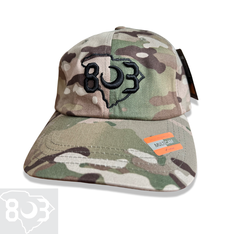 803 Yupoong Adjustable Multicam Cleanup Hat