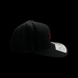 803 Flatbill Flexfit Black Widow Garnet hat