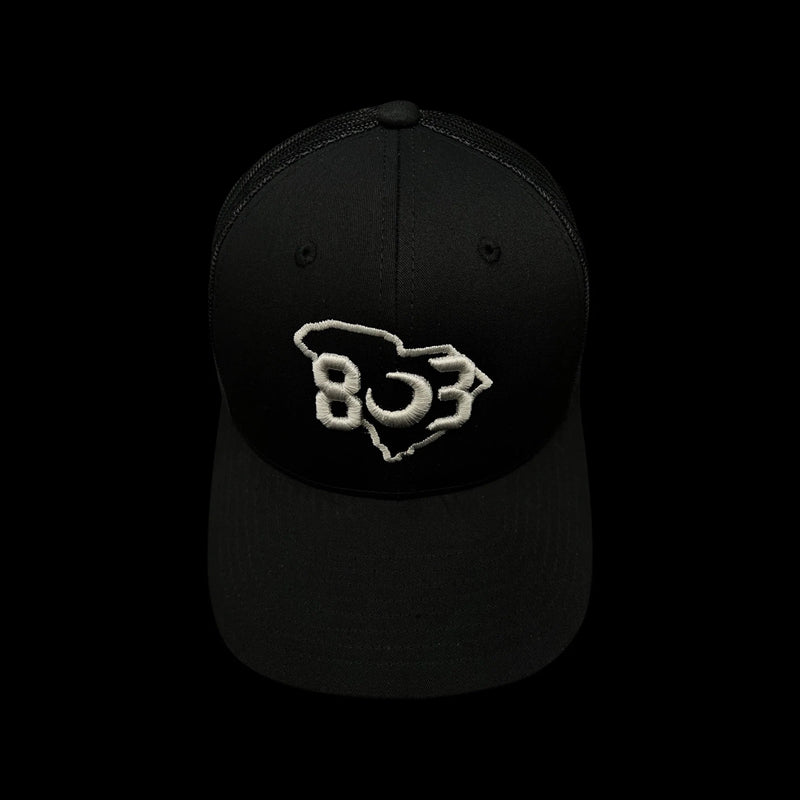 803 Yupoong Blackout Trucker