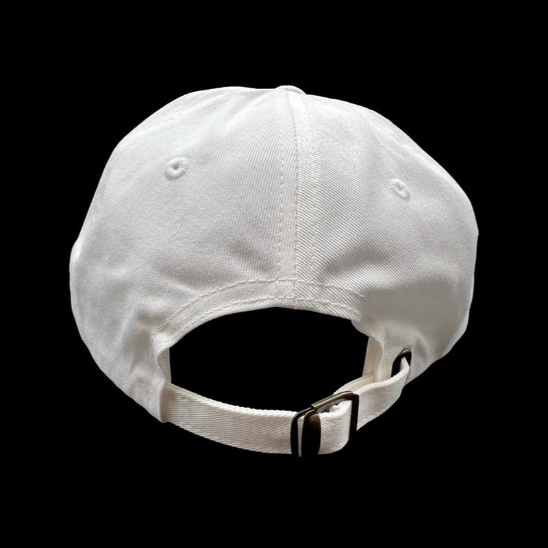 843 Lowcountry Yupoong White Adjustable Cleanup Hat