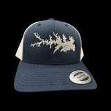 Yupoong 1776 Lake Murray Navy White Trucker Hat