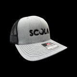 SCOLA Richardson Heather Grey-Black Trucker