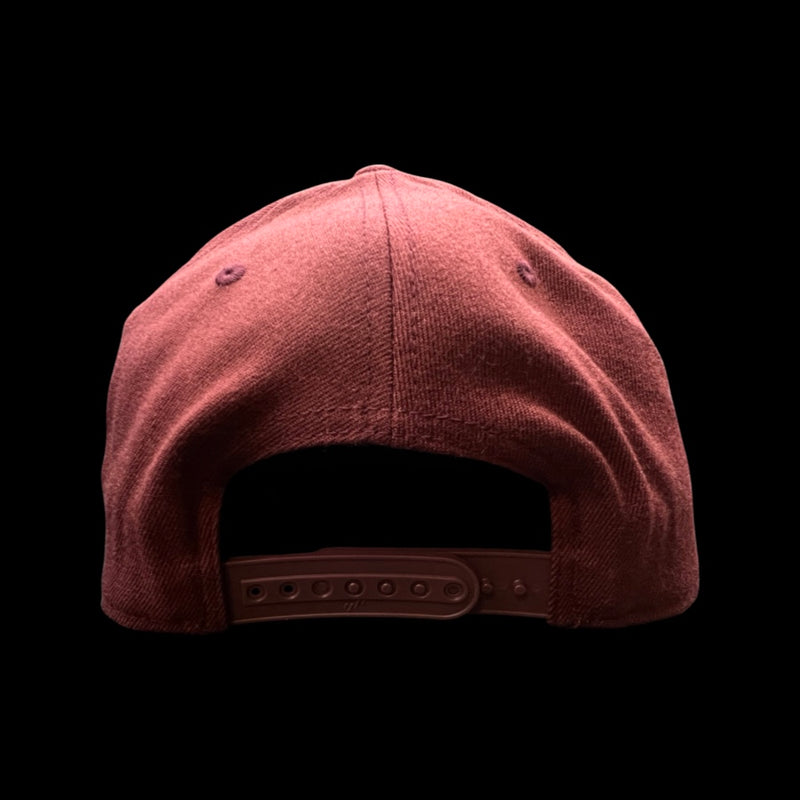 803 Flexfit Flatbill Garnet Hat