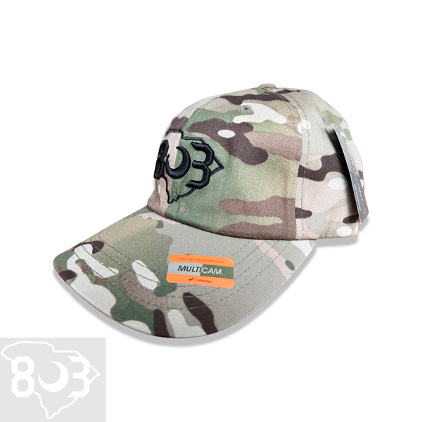 803 Yupoong Adjustable Multicam Cleanup Hat