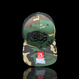 803 Richardson Flexfit Camo Fitted hat