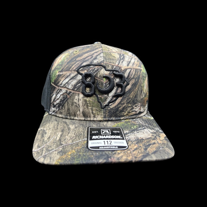 803 Richardson Mossy Oak DNA Black