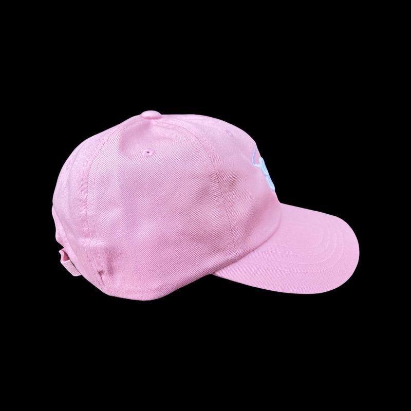 803 Yupoong Adjustable Pink Cleanup Hat