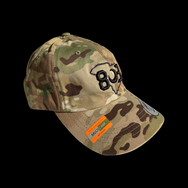 803 Yupoong Adjustable Multicam Cleanup Hat