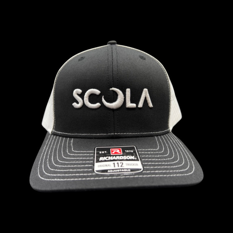 SCOLA Richardson Black-White Trucker