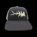 1776 $19 Lake Murray Navy Silver Trucker Hat