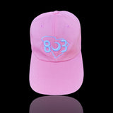 803 Yupoong Adjustable Pink Cleanup Hat